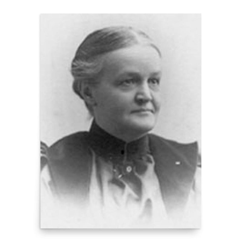 Emily Lovira Gregory poster print, in size 18x24 inches.