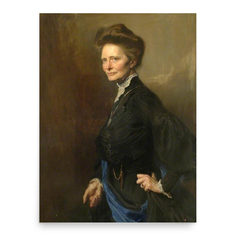 Emily Penrose poster print, in size 18x24 inches.