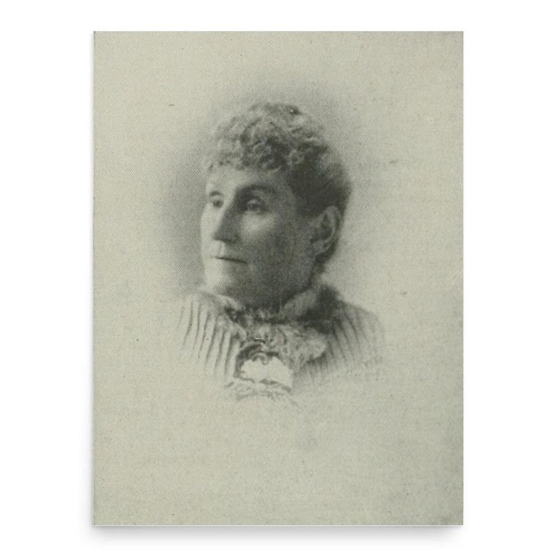 Emily Pitts Stevens poster print, in size 18x24 inches.