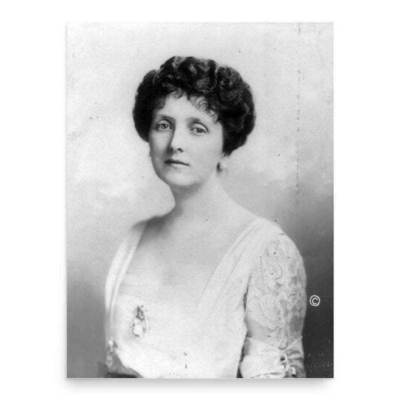 Emily Post poster print, in size 18x24 inches.