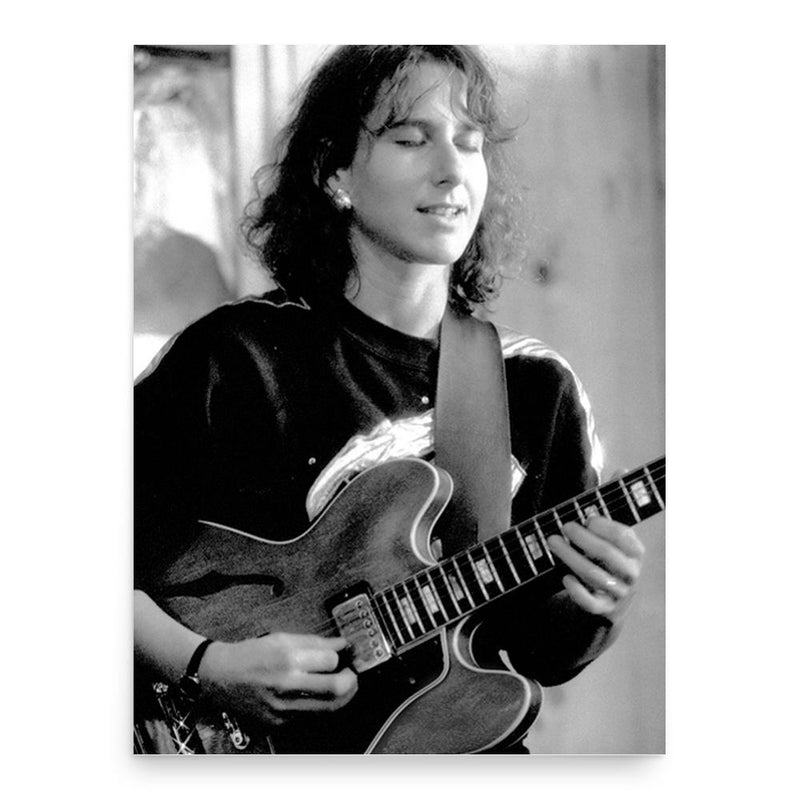 Emily Remler poster print, in size 18x24 inches.