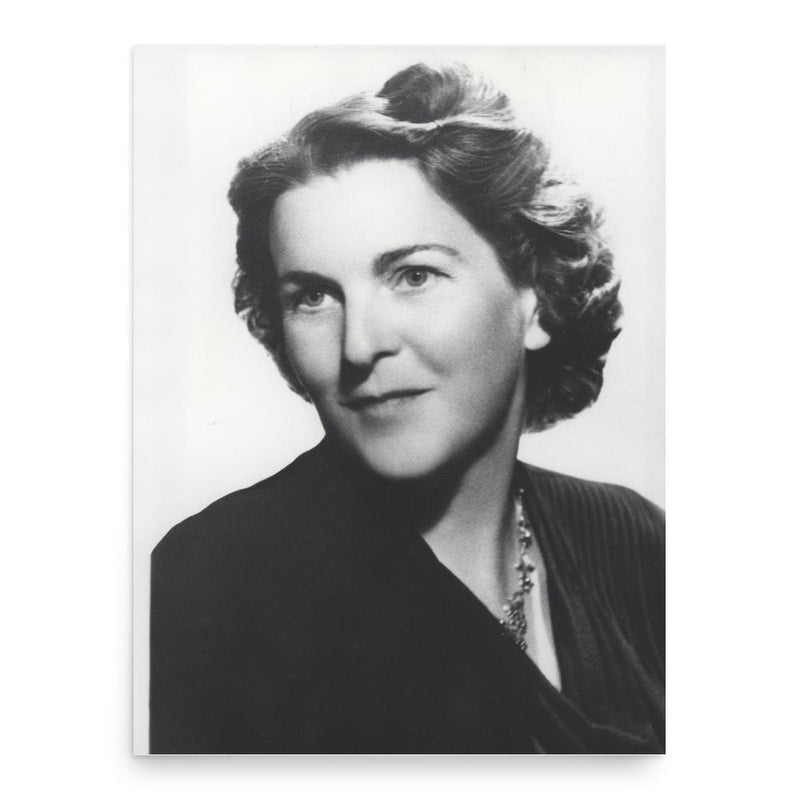 Emily Taft Douglas poster print, in size 18x24 inches.