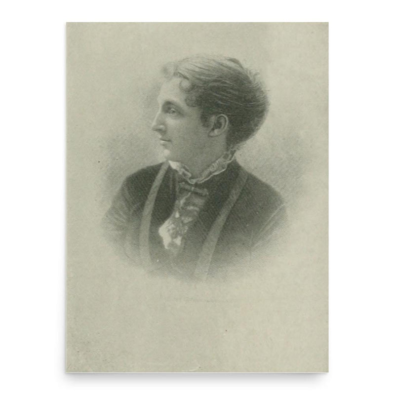 Emily Thornton Charles poster print, in size 18x24 inches.