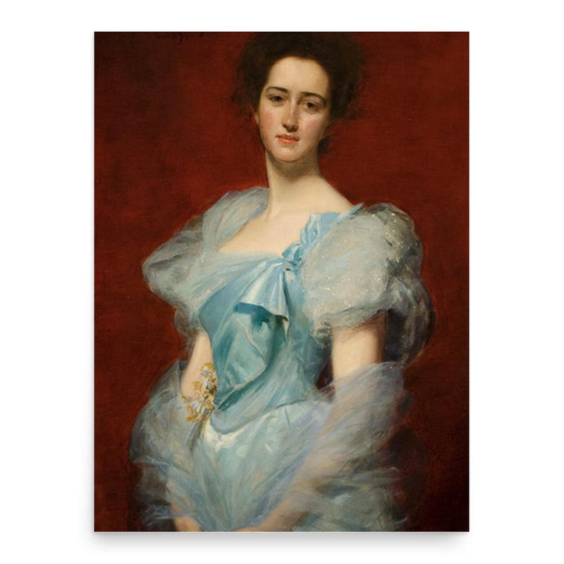 Emily Vanderbilt Sloane poster print, in size 18x24 inches.