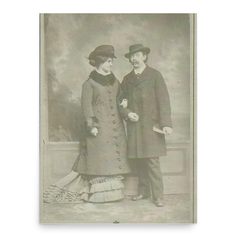 Emma Adler poster print, in size 18x24 inches.