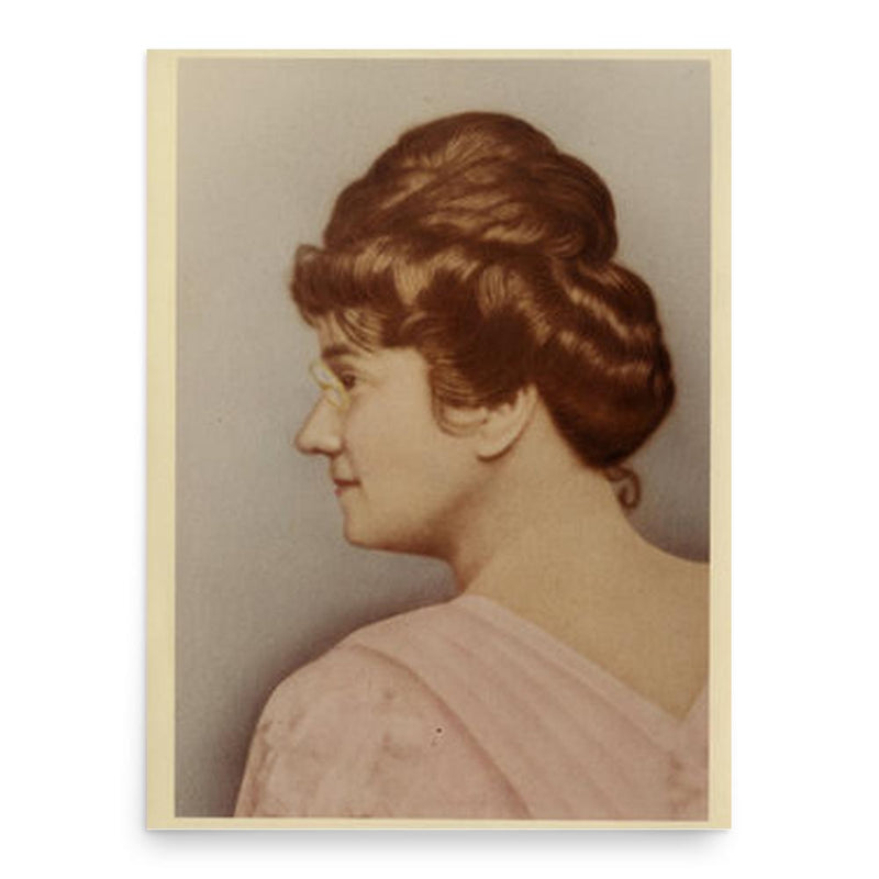 Emma Azalia Hackley poster print, in size 18x24 inches.