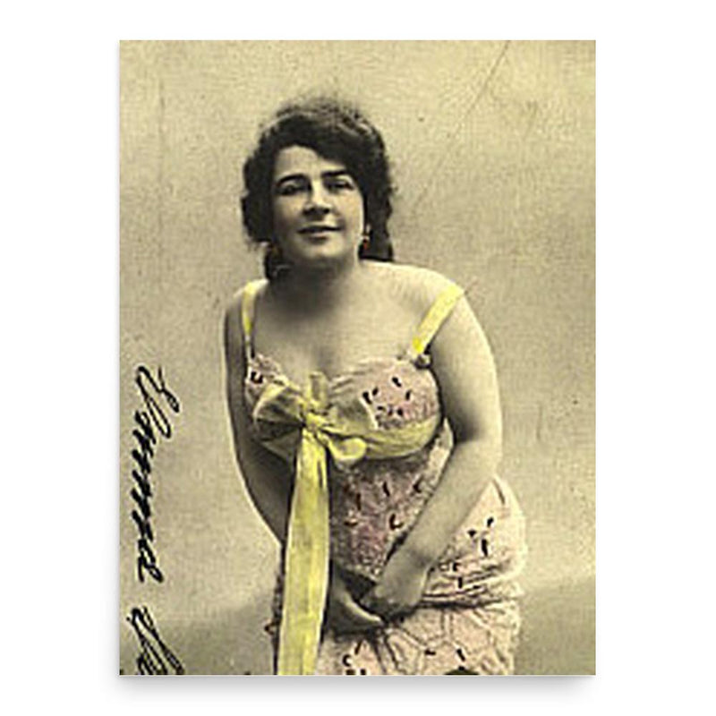 Emma Carelli poster print, in size 18x24 inches.