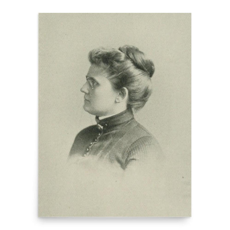 Emma Churchman Hewitt poster print, in size 18x24 inches.