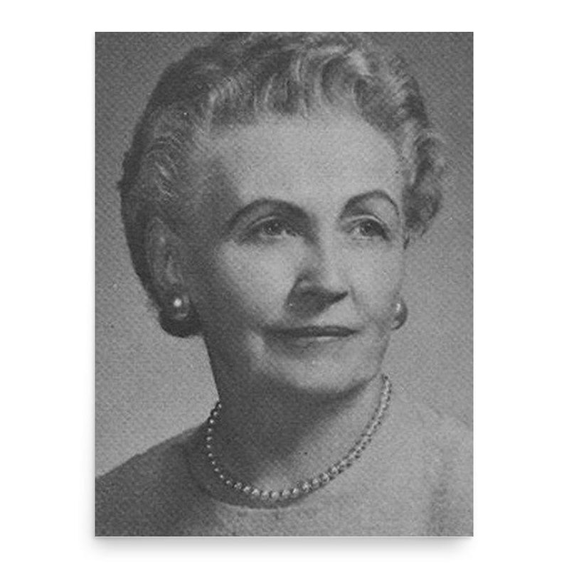 Emma Clara Schweer poster print, in size 18x24 inches.