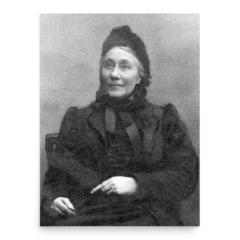 Emma Cons poster print, in size 18x24 inches.