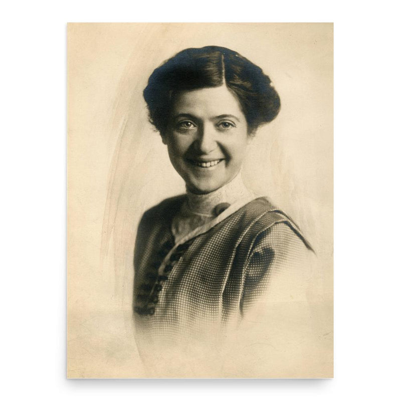 Emma Dunn poster print, in size 18x24 inches.