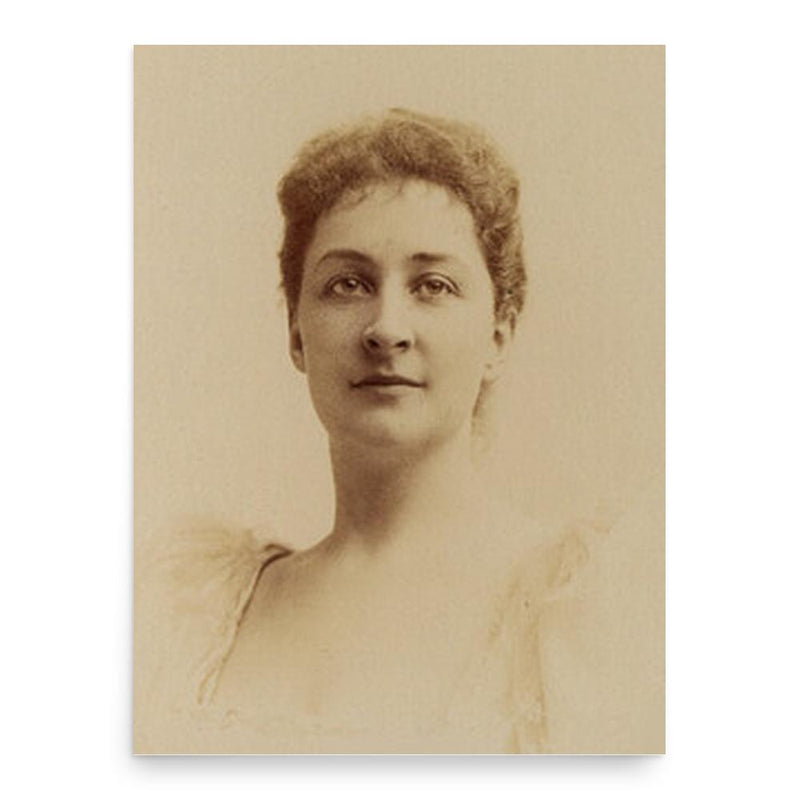 Emma Eames poster print, in size 18x24 inches.