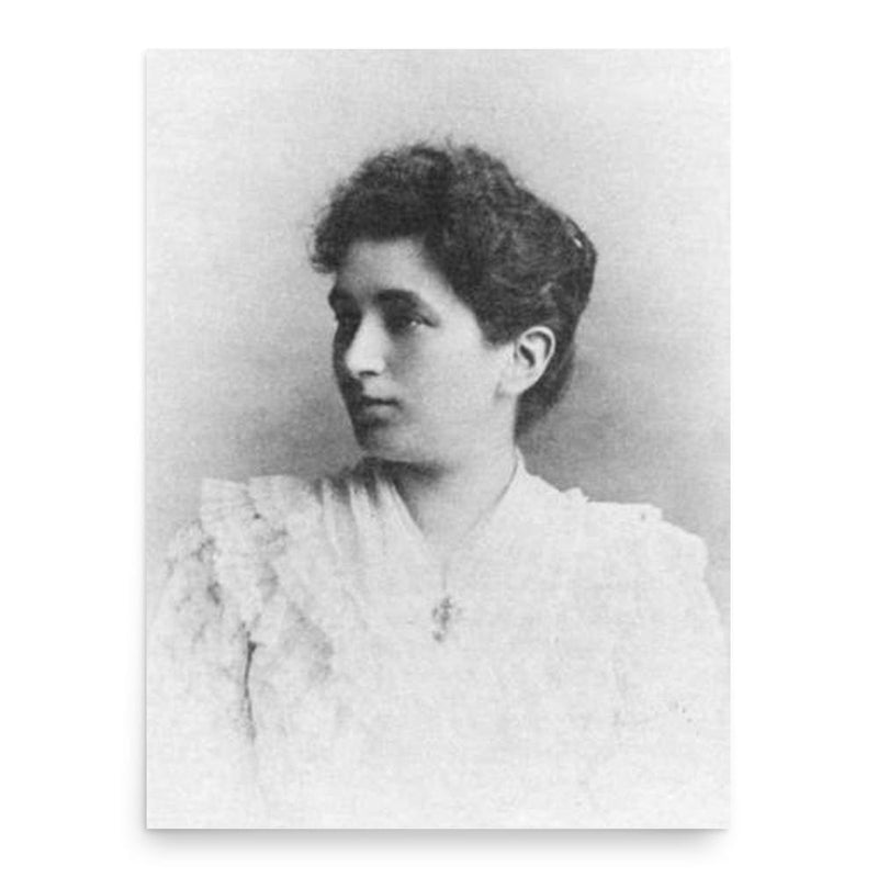 Emma Eckstein poster print, in size 18x24 inches.