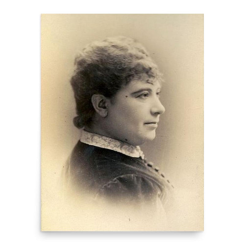 Emma Fursch-Madi poster print, in size 18x24 inches.