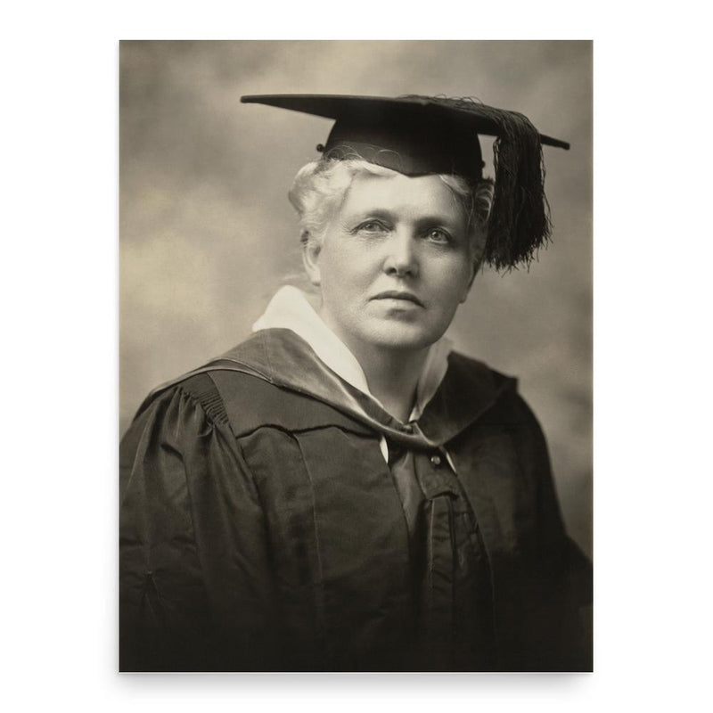 Emma Gillett poster print, in size 18x24 inches.