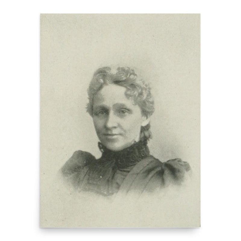 Emma Gilson Wallace poster print, in size 18x24 inches.