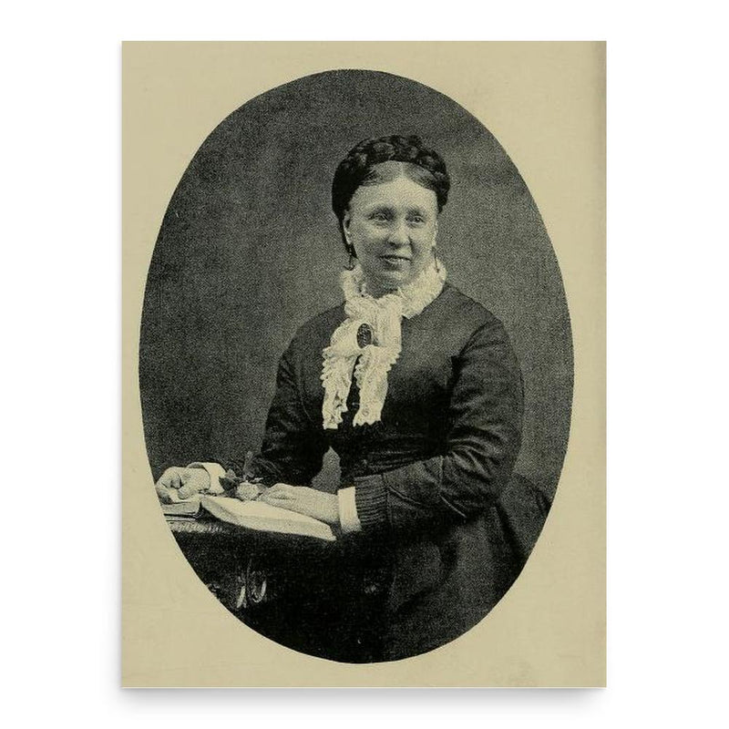 Emma Hardinge Britten poster print, in size 18x24 inches.