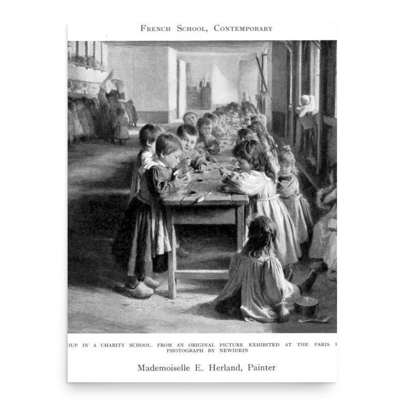 Emma Herland poster print, in size 18x24 inches.