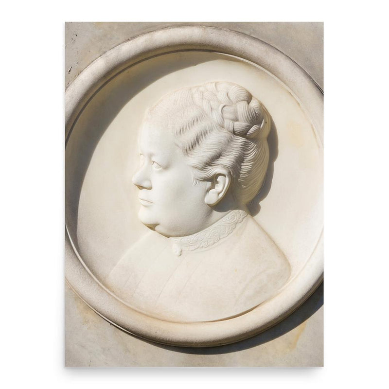 Emma Ihrer poster print, in size 18x24 inches.