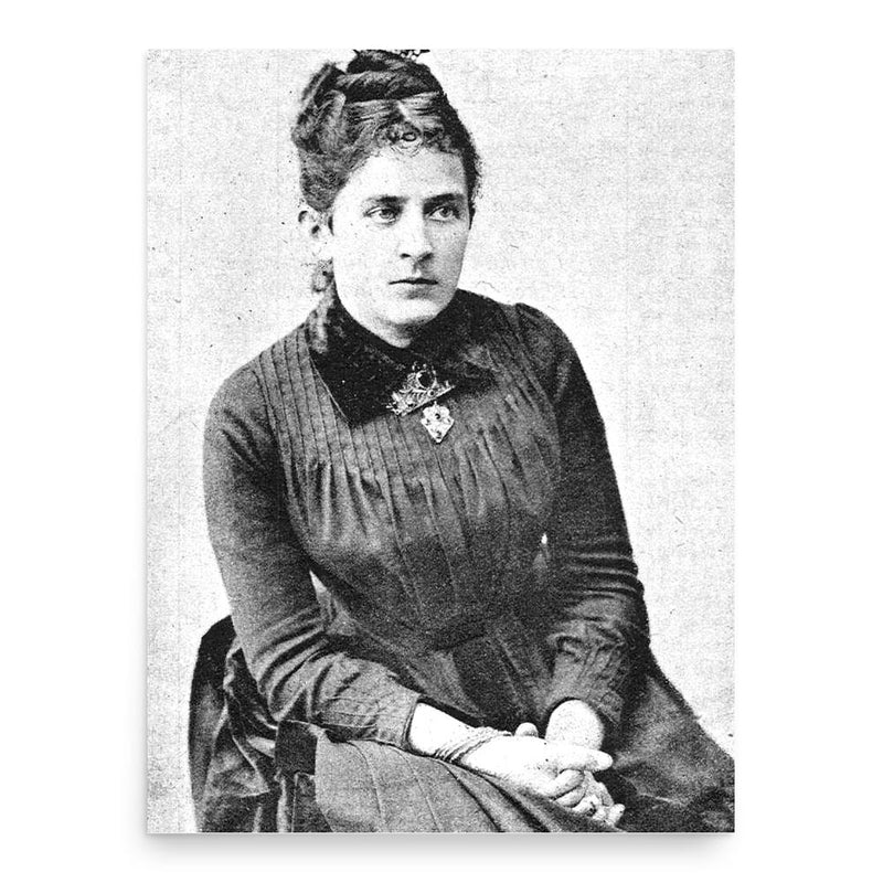 Emma Josepha Sparre poster print, in size 18x24 inches.