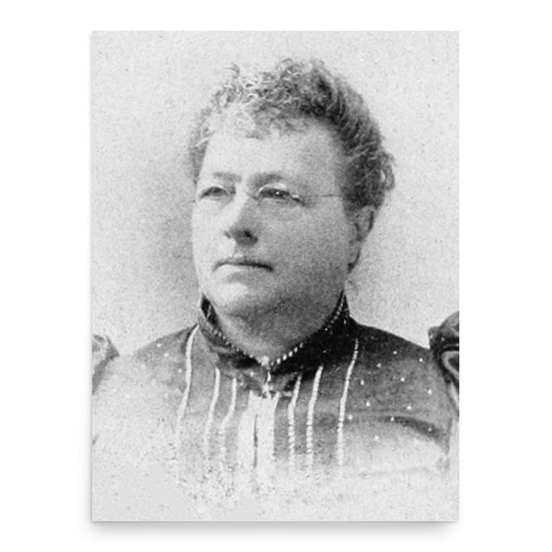 Emma Pike Ewing poster print, in size 18x24 inches.