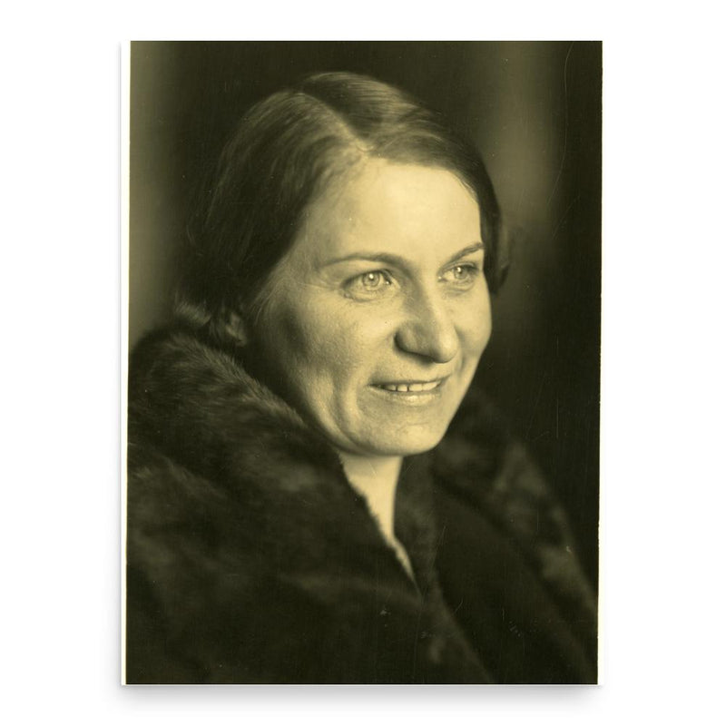 Emma Reh poster print, in size 18x24 inches.