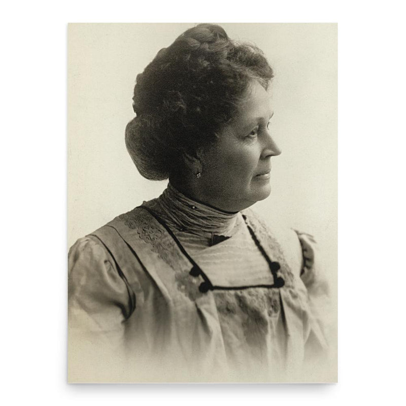 Emma Smith DeVoe poster print, in size 18x24 inches.