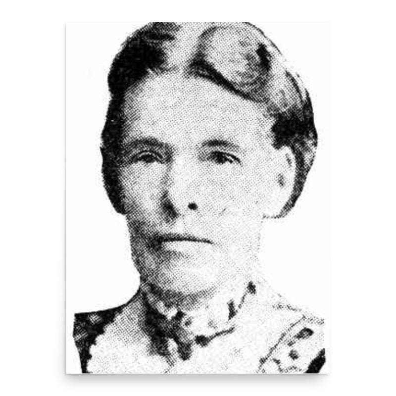 Emma Withnell poster print, in size 18x24 inches.