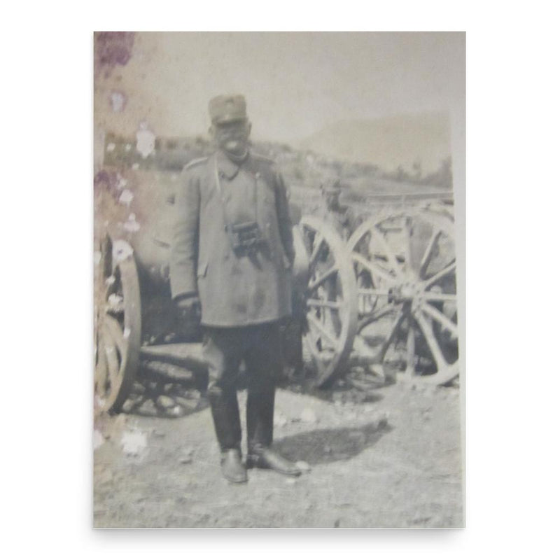 Emmanouil Manousogiannakis poster print, in size 18x24 inches.