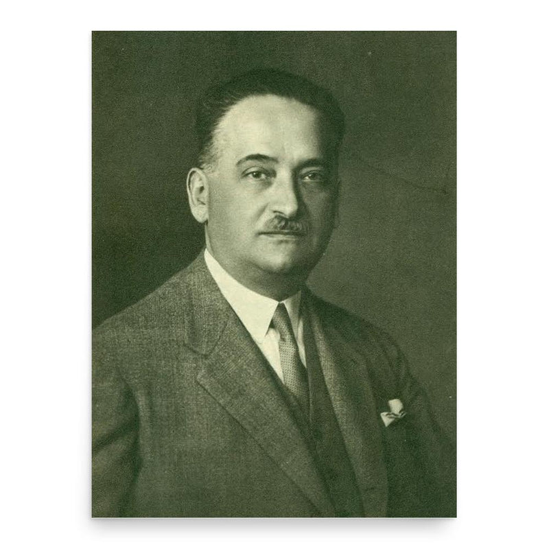 Emmanouil Tsouderos poster print, in size 18x24 inches.