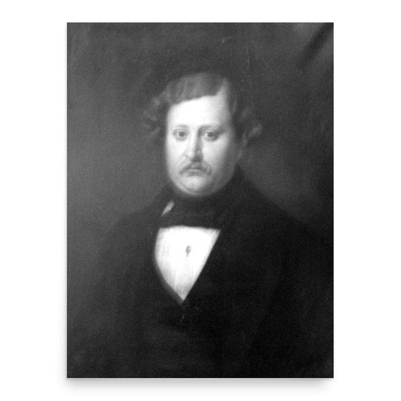 Emmanuel Boyer de Fonscolombe poster print, in size 18x24 inches.