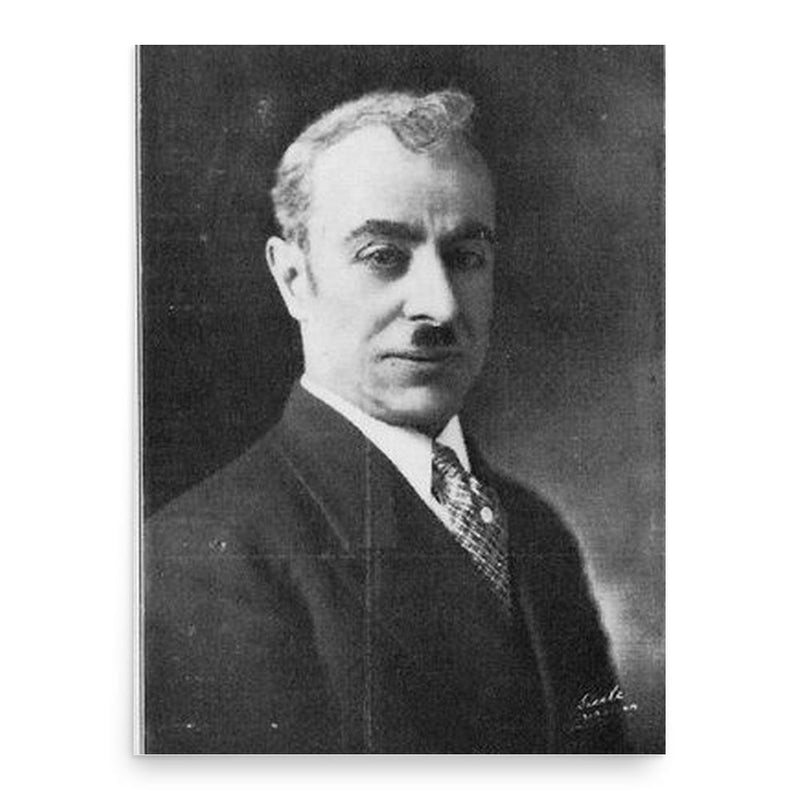 Emmanuel Briffa poster print, in size 18x24 inches.