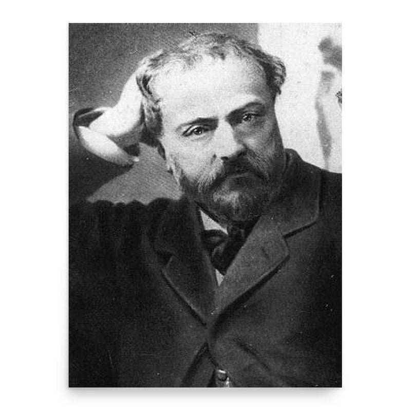 Emmanuel Chabrier poster print, in size 18x24 inches.