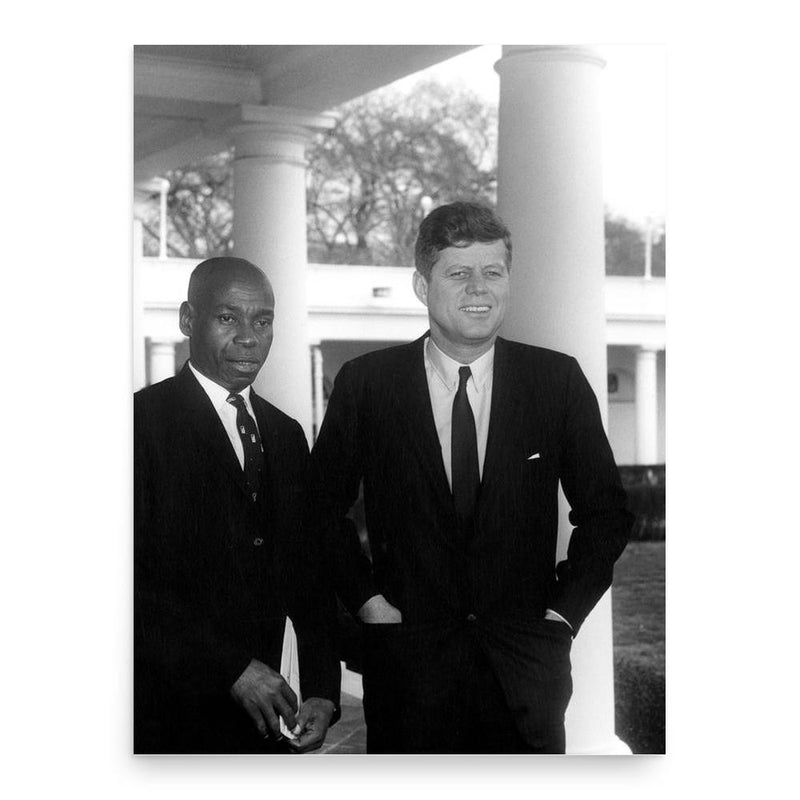 Emmanuel Damongo-Dadet poster print, in size 18x24 inches.