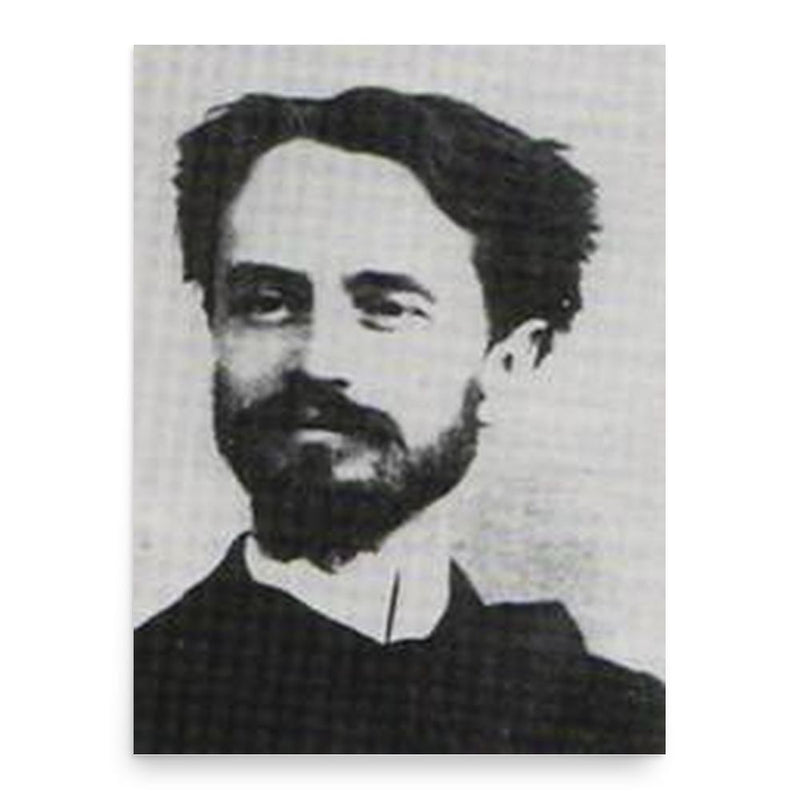 Emmanuel Delbousquet poster print, in size 18x24 inches.