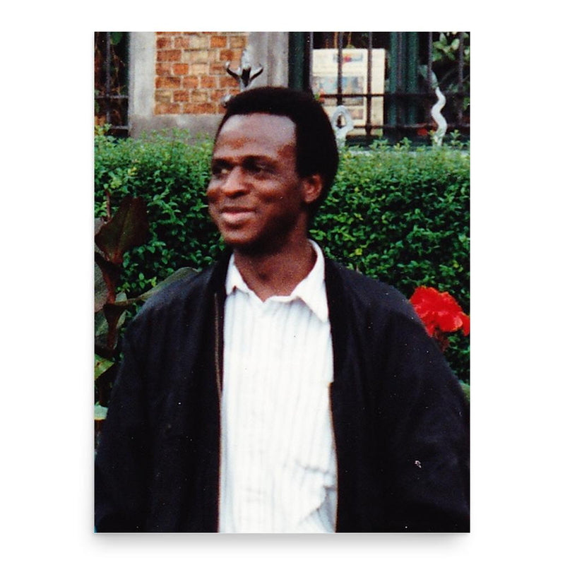 Emmanuel Dungia poster print, in size 18x24 inches.