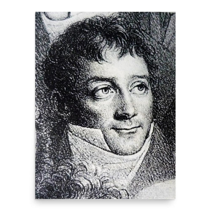 Emmanuel Dupaty poster print, in size 18x24 inches.