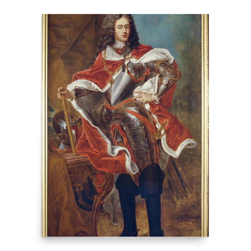 Emmanuel Ignatius of Nassau-Siegen poster print, in size 18x24 inches.