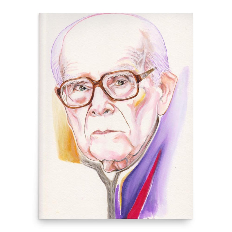 Emmanuel Kriaras poster print, in size 18x24 inches.