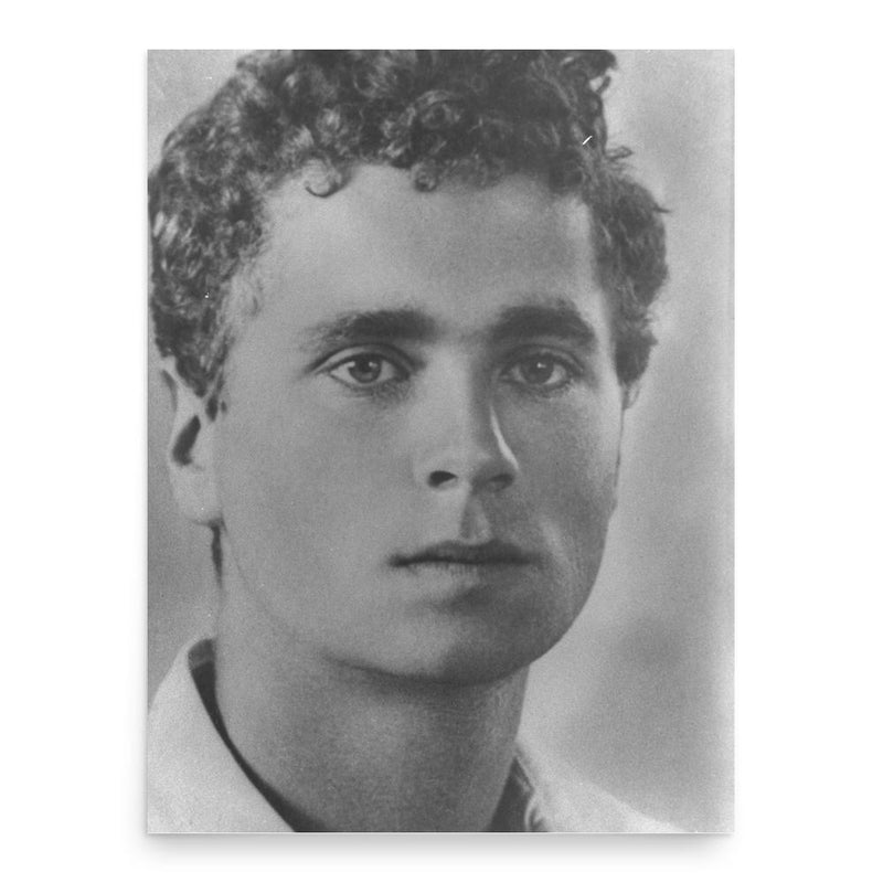 Emmanuel Landau poster print, in size 18x24 inches.