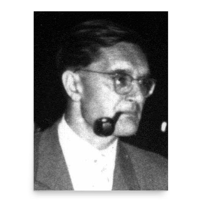 Emmanuel Laroche poster print, in size 18x24 inches.