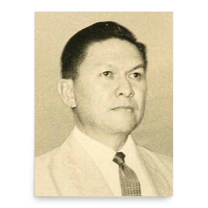 Emmanuel Pelaez poster print, in size 18x24 inches.