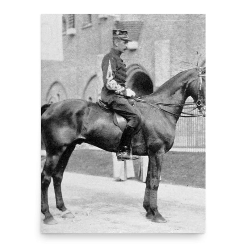 Emmanuel de Blommaert poster print, in size 18x24 inches.