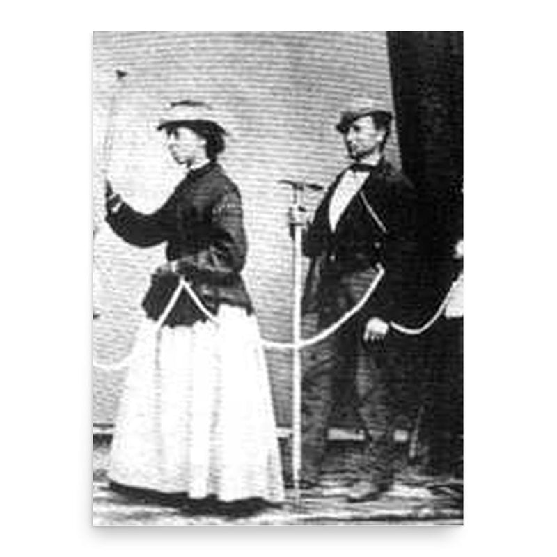 Emmeline Lewis Lloyd poster print, in size 18x24 inches.