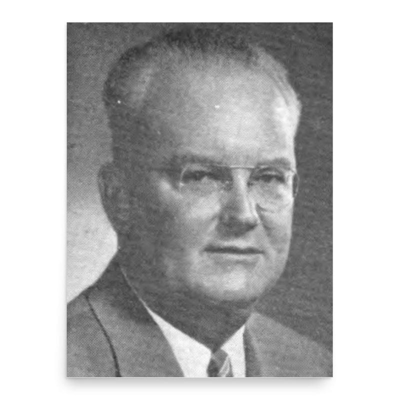 Emmet Byrne poster print, in size 18x24 inches.