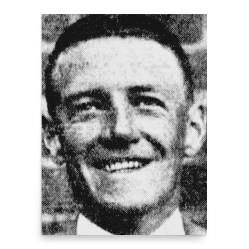 Emmet Lanigan poster print, in size 18x24 inches.