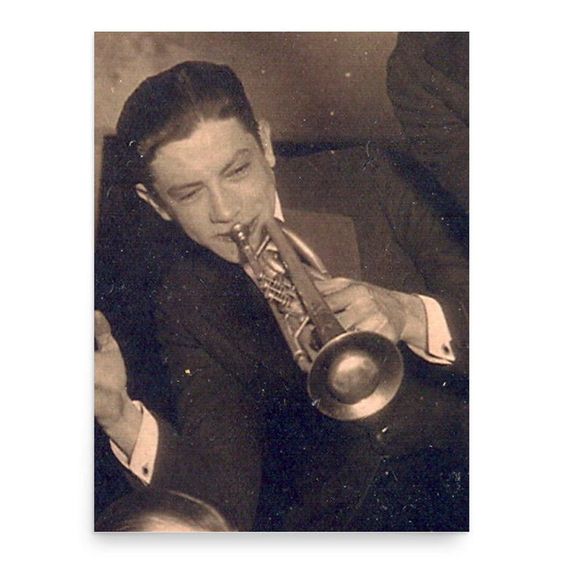 Emmett Hardy poster print, in size 18x24 inches.