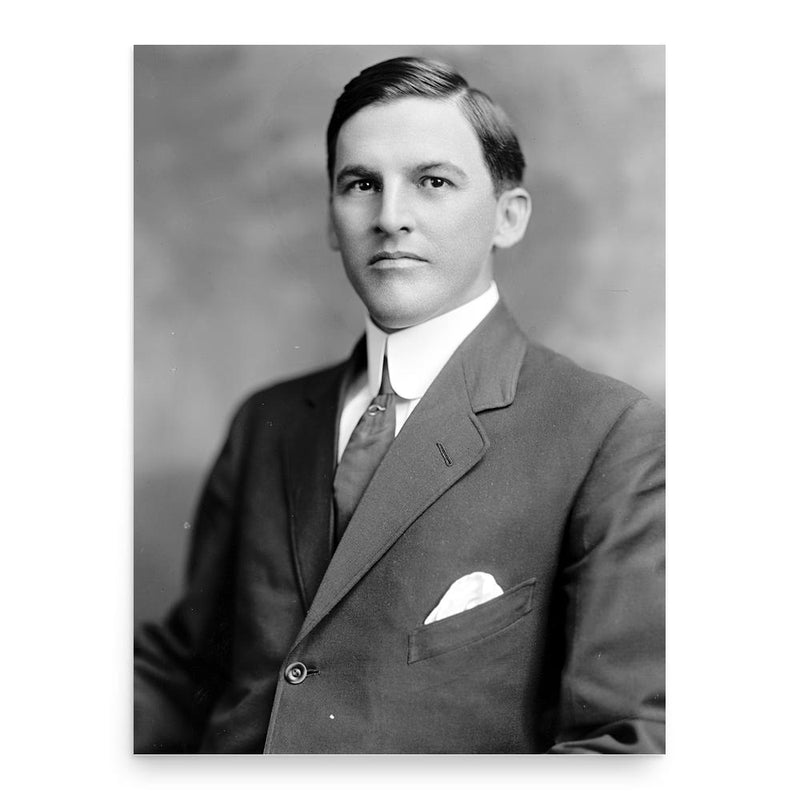 Emmett Wilson poster print, in size 18x24 inches.