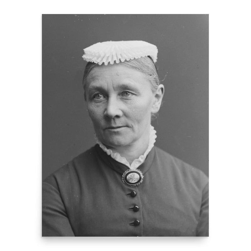 Emmy Rappe poster print, in size 18x24 inches.