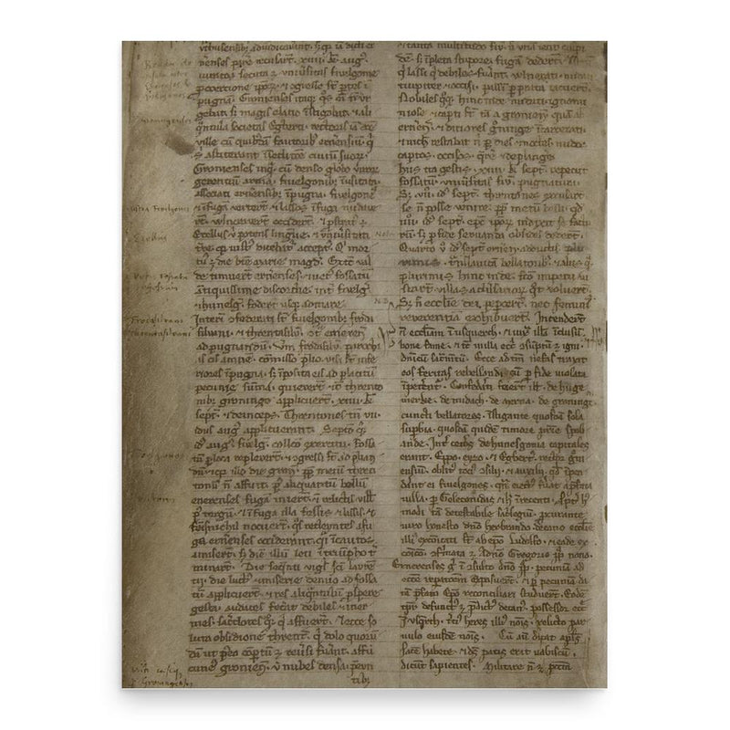 Emo of Friesland poster print, in size 18x24 inches.